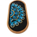 MANDALA TEK KİŞİLK SUNUM TEPSİSİ