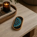 MANDALA TEK KİŞİLK SUNUM TEPSİSİ