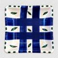 3 lü Seramik Çerezlik Seti 9x9 cm