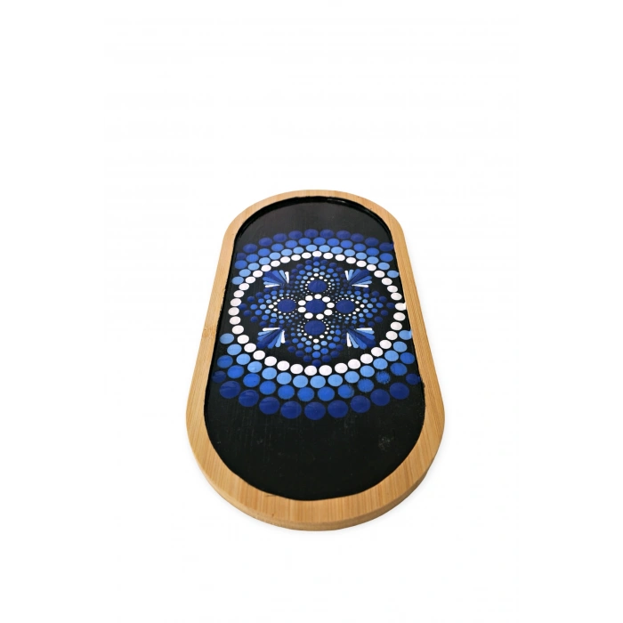 MANDALA TEK KİŞİLK SUNUM TEPSİSİ