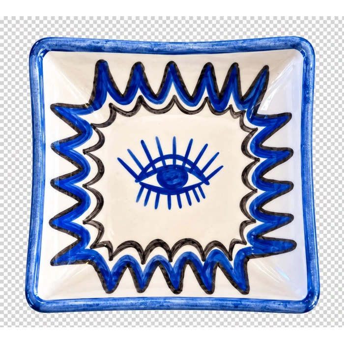 3 lü Seramik Çerezlik Seti 9x9 cm
