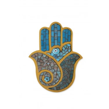 MOZAİK FATMANIN ELİ DUVAR SÜSÜ