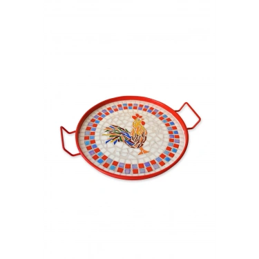 KULPLU MOZAİK TEPSİ