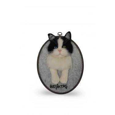 Kişiselleştirilmiş İğne Keçe Hayvan Portresi / 26 cm