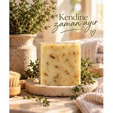 Kekik Yağlı Zeytinyağı Sabun (2 li satılmaktadır.)