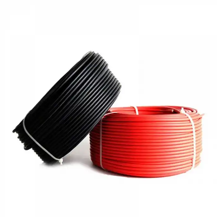 20m Kırmızı + 20m Siyah Çift İzolasyon 6mm2 Solar Kablo ve Konnektör Seti