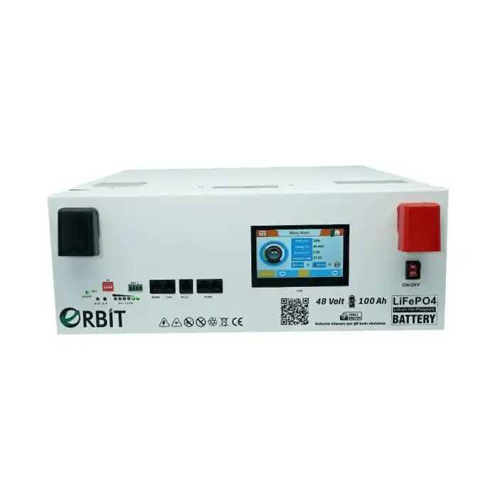 Orbit 48 V 100 Ah Lityum LiFePO4 Akü-Ekranlı