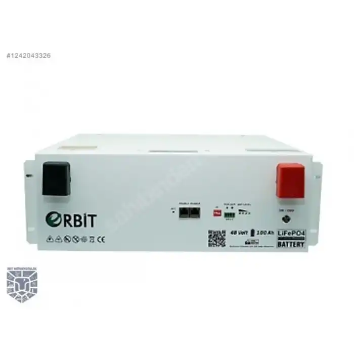 Orbit 48 V 100 Ah Lityum LiFePO4 Akü-Ekransız