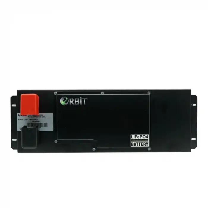 Orbit 51.2 V 100 Ah Lityum LiFePO4 Akü-Yüksek Voltaj