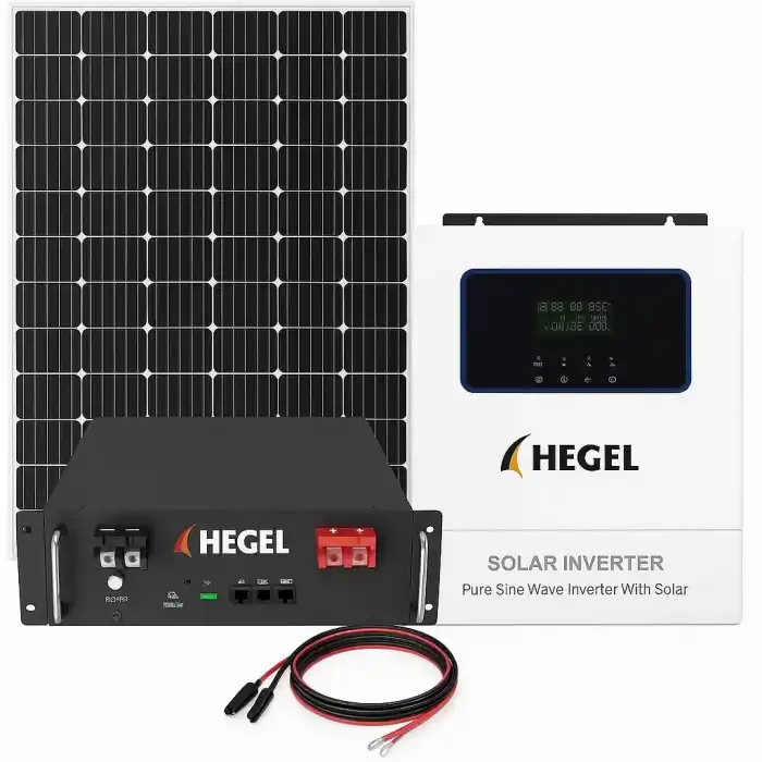 6.2 kW Bağ Evi, Bahçe, Tiny House Paketi - 5.1 kW Lityum Akülü