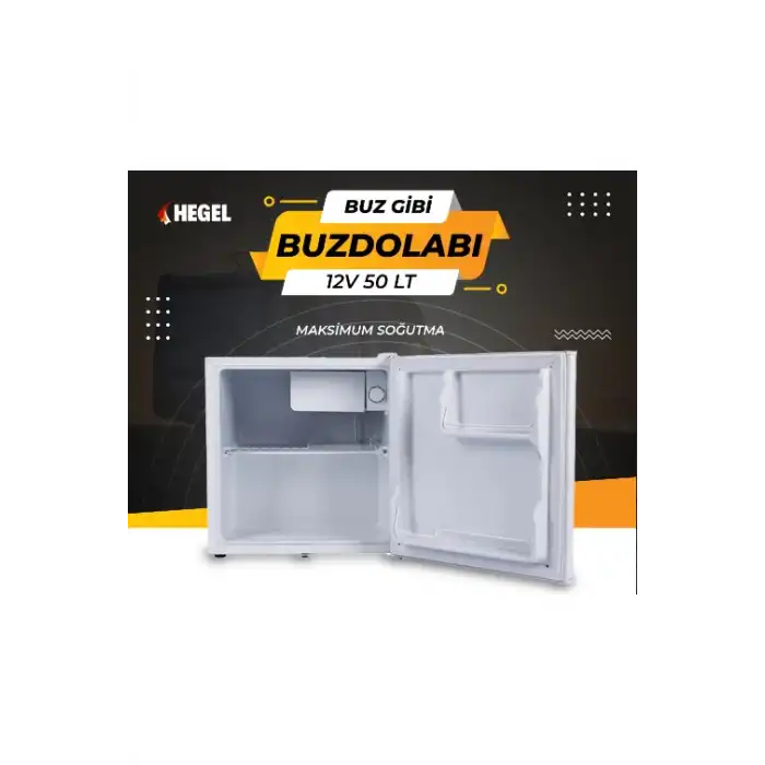 Hegel 12V 50Lt Dc Kompresörlü Mini Buzdolabı