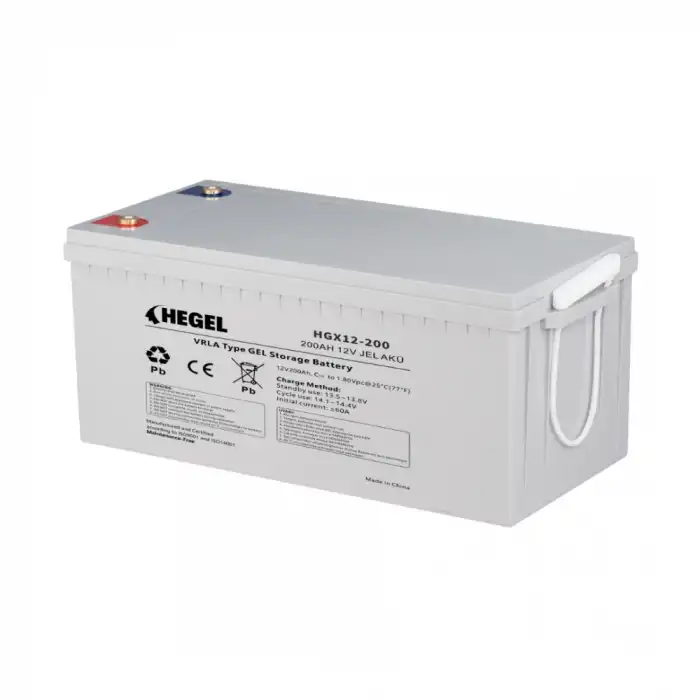 Hegel 200Ah 12V Jel Akü HGX12-200