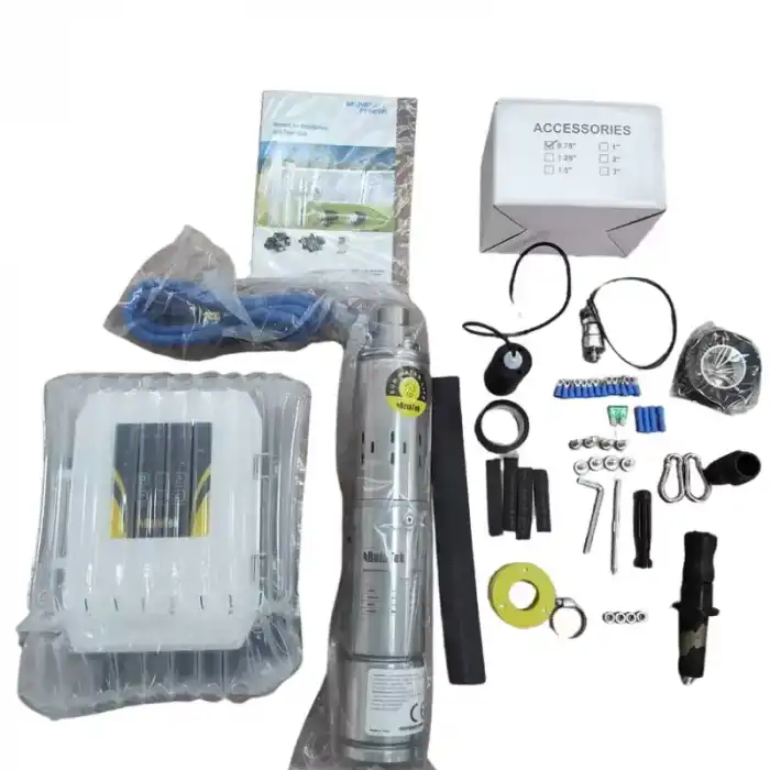 Hegel DC Solar Dalgıç Pompa 24 Volt 8 Amper