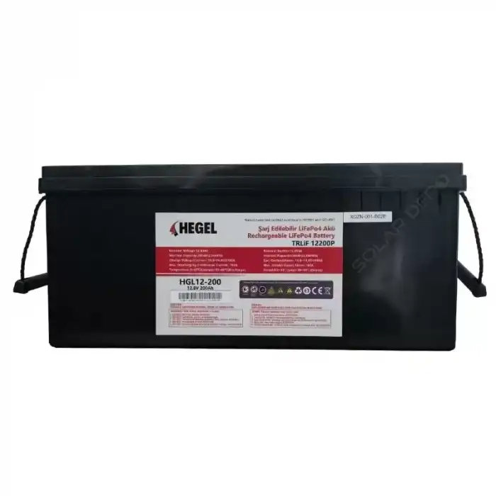 Hegel Lityum Akü 12.8V 200Ah LiFePO4