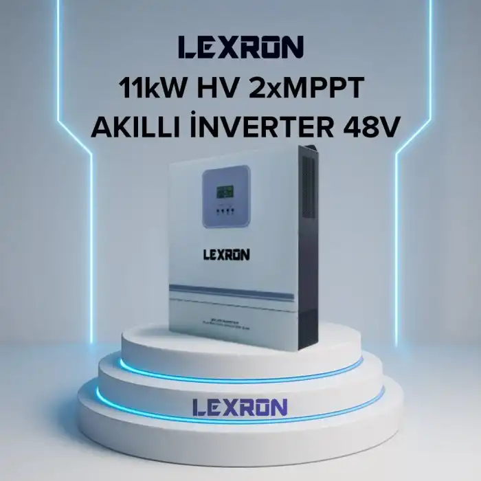 Lexron - 11KW HV 2XMPPT Akıllı İnverter 48V
