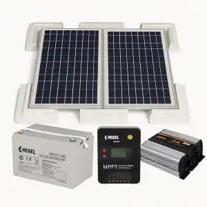 2 kW Karavan Solar Enerji Paketi - 1.2 kW Jel Akülü