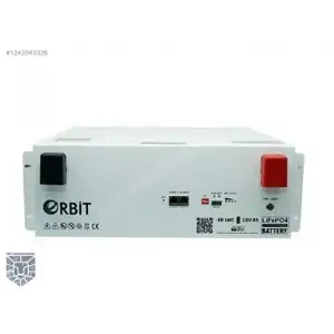 Orbit 48 V 100 Ah Lityum LiFePO4 Akü-Ekransız