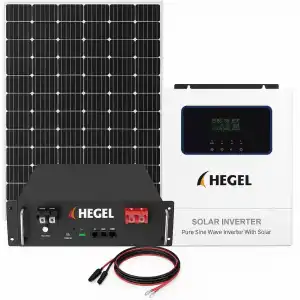 6.2 kW Bağ Evi, Bahçe, Tiny House Paketi - 5.1 kW Lityum Akülü