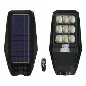 Betatek 100W Hareket Sensörlü Uzaktan Kumandalı Solar Sokak Armatürü