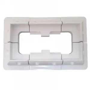 Karavan Montaj Seti Beyaz 6lı Set (4 Köşe, 2 Yan)