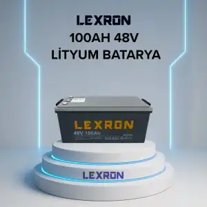 Lexron - 100AH 48V Lityum Akü