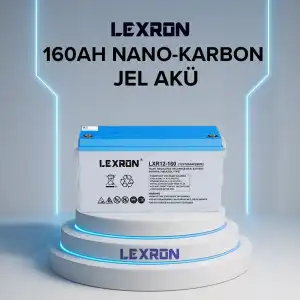 Lexron - 160AH-12V Nano - Karbon Jel Akü