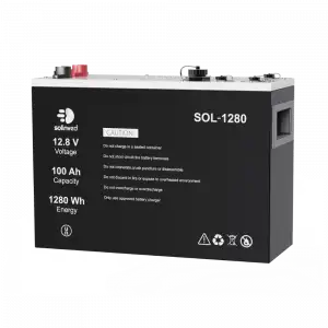 Solinved 12.8 V 100Ah Lityum Akü