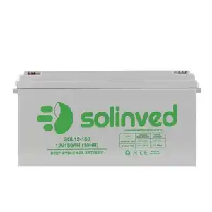 Solinved 12V 150 Ah Jel Akü