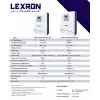 Lexron - 1.6KW HV MPPT Akıllı İnverter 12V