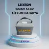 Lexron - 100Ah 12.8V Li̇tyum Akü
