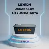 Lexron - 200AH 12.8V Lityum Akü