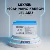 Lexron - 160AH-12V Nano - Karbon Jel Akü
