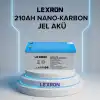 Lexron - 210AH-12V Nano-Karbon Jel Akü