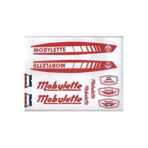 A4 Çıkartma Mobilet Kırmızı Üniversal Etiket Seti