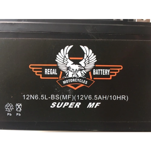 Akü 12N6,5L-BS(MF) 12V 6,5 Ah Motosiklet