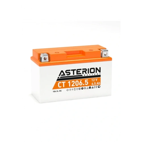 AKÜ CT 1206.5 105CCA 6,5 AH YB5L-B 12N5-3B ASTERION