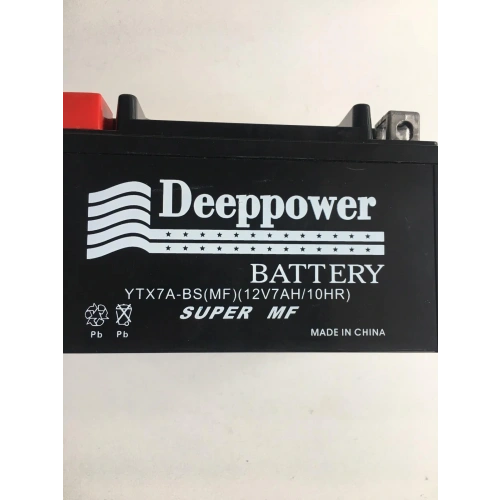 Akü Ytx7a-bs (mf) 12v 7ah Sct Ve Motosikletler İle Uyumlu