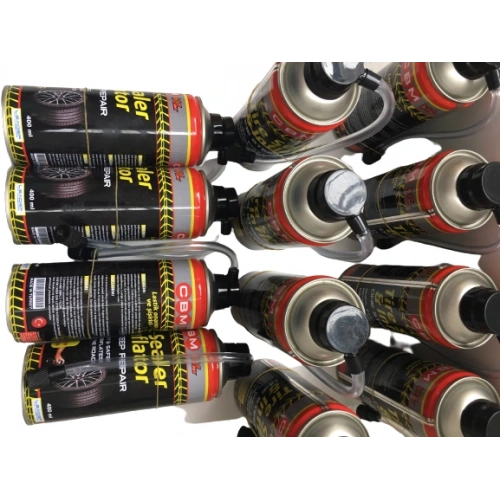Cbm Araç Oto Motosiklet Lastik Onarıcı Tamir Edici Şişirici Sprey Lastik Tamir Kiti 400ML 12Lİ