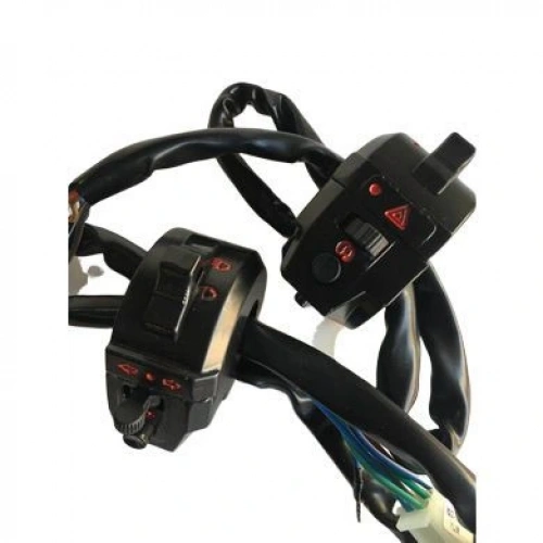 Cg Sağ/Sol Anahtar Takım 2li Düğme Siyah