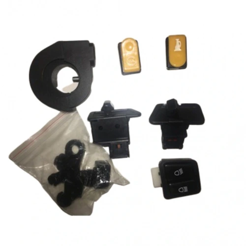 Cup 100 7Li Küçük Düğme Seti Komple Korna+Marş+Far+Sinyal+Jikle kolu+Gaz kütük