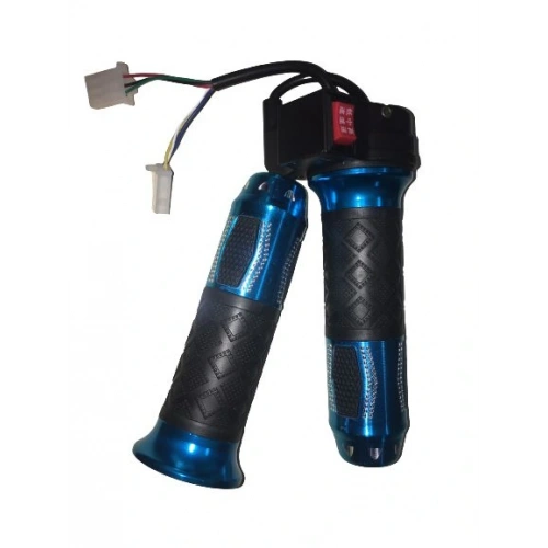 E-BİKE GAZ KOLU 875 KOMPLE 3 VİTES ALİMİNYUM ELCİKLİ MAVİ