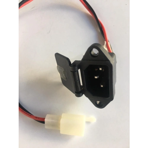 E-bike Şarj Soketi Elektrikli Bisiklet Şarj Girişi Kablolu