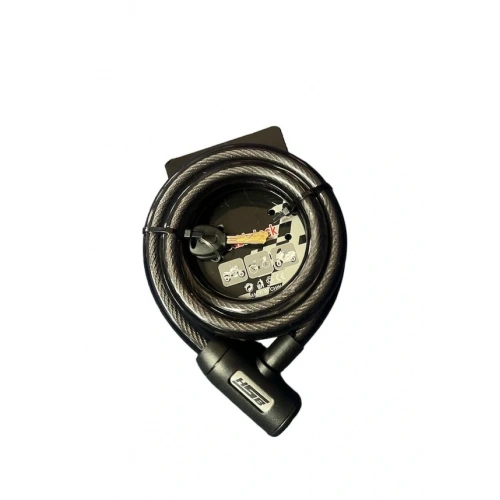 HALAT KİLİT 20X150 ÇELİK BİSİKLET VE MOTOSİKLETLER İÇİN