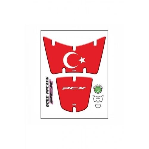 HONDA PCX 2014 - 2017 UYUMLU TANK PAD 022