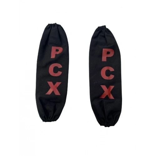 HONDA PCX AMARTİSÖR ÇORABI SİYAH KIRMIZI %100 YERLİ ÜRÜN