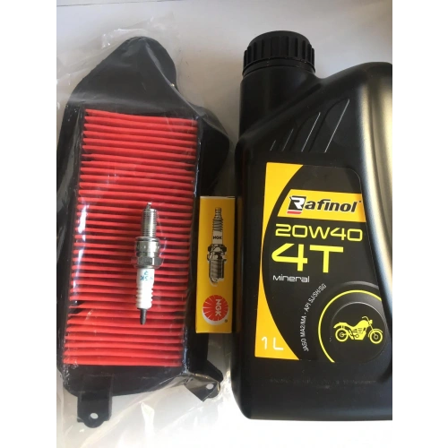 Honda Spacy 110 Bakım Seti Filtre+Yağ+NGK Buji