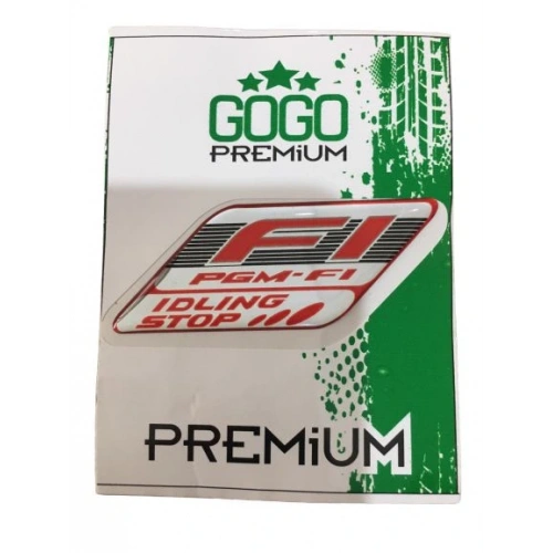 Honda Spacy Alpha Sinyal Muhafaza PGM F1 Etiketi Kırmızı