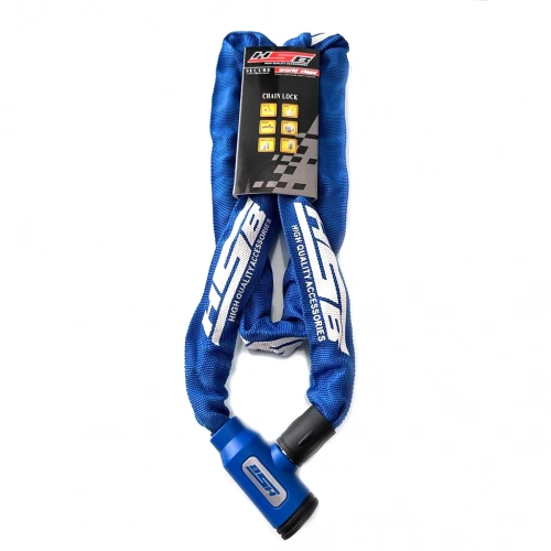 MOTOSİKLET 6x1500 BEZLİ ZİNCİR KİLİT MAVİ