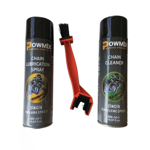 Motosiklet Powmix Zincir Bakım Seti