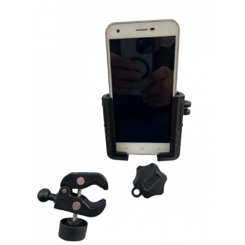 Motosiklet Scooter Atv Bisiklet Yandan Kilitlemeli Gidon Bağlantılı Telefon Tutucu A+++ Kaliteli